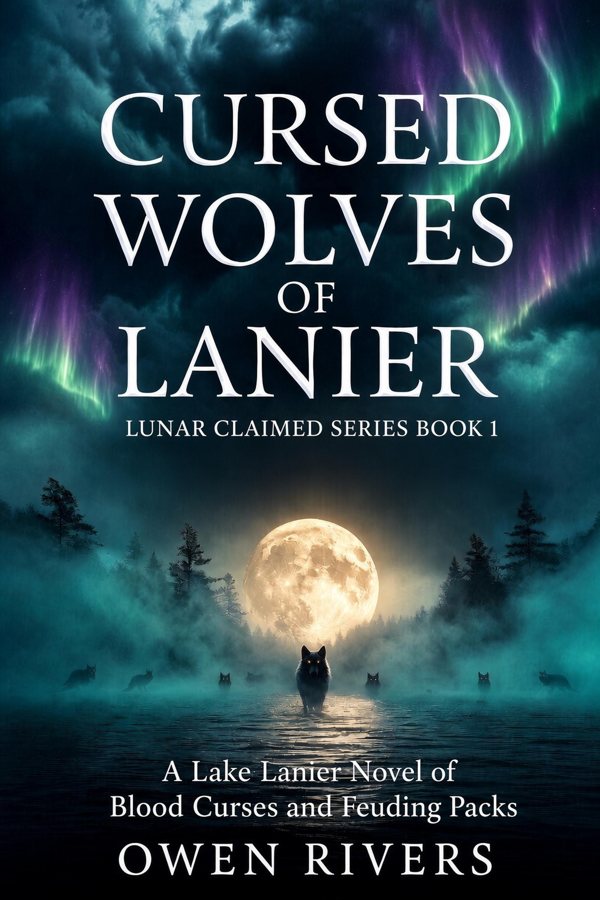 Cover of Cursed Wolves of Lanier by Owen Rivers